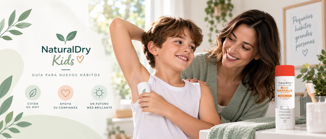 ¿A qué edad puede empezar un niño a usar desodorante?