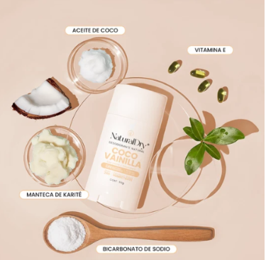 Desodorante Natural Coco Vainilla – NaturalDry