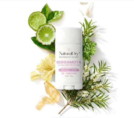 Desodorante Natural Bergamota Extra Protección – NaturalDry