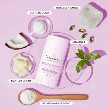 Desodorante Natural Bergamota Extra Protección – NaturalDry