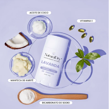 Desodorante Natural Lavanda – NaturalDry