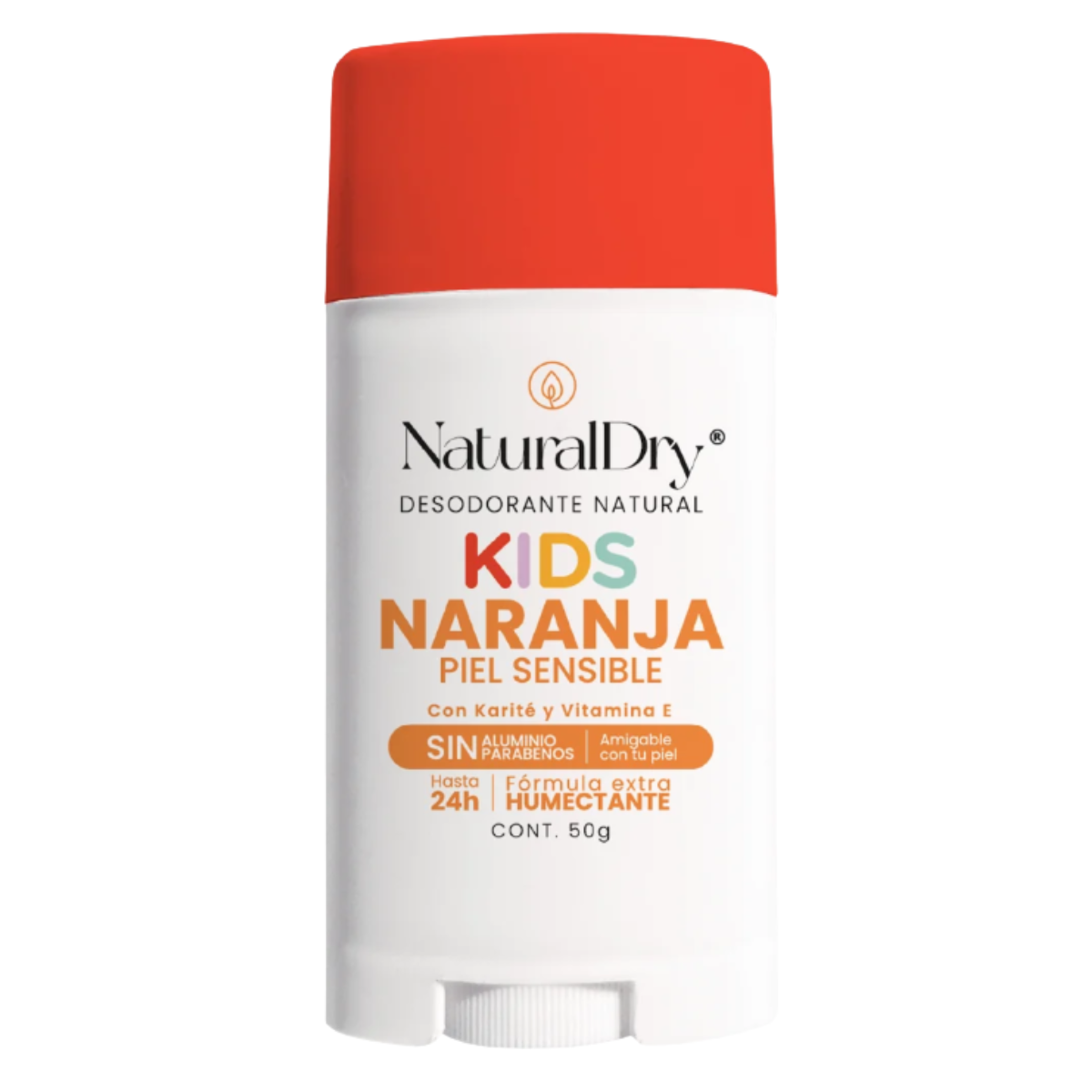 Desodorante Natural Kids Naranja Piel Sensible – NaturalDry