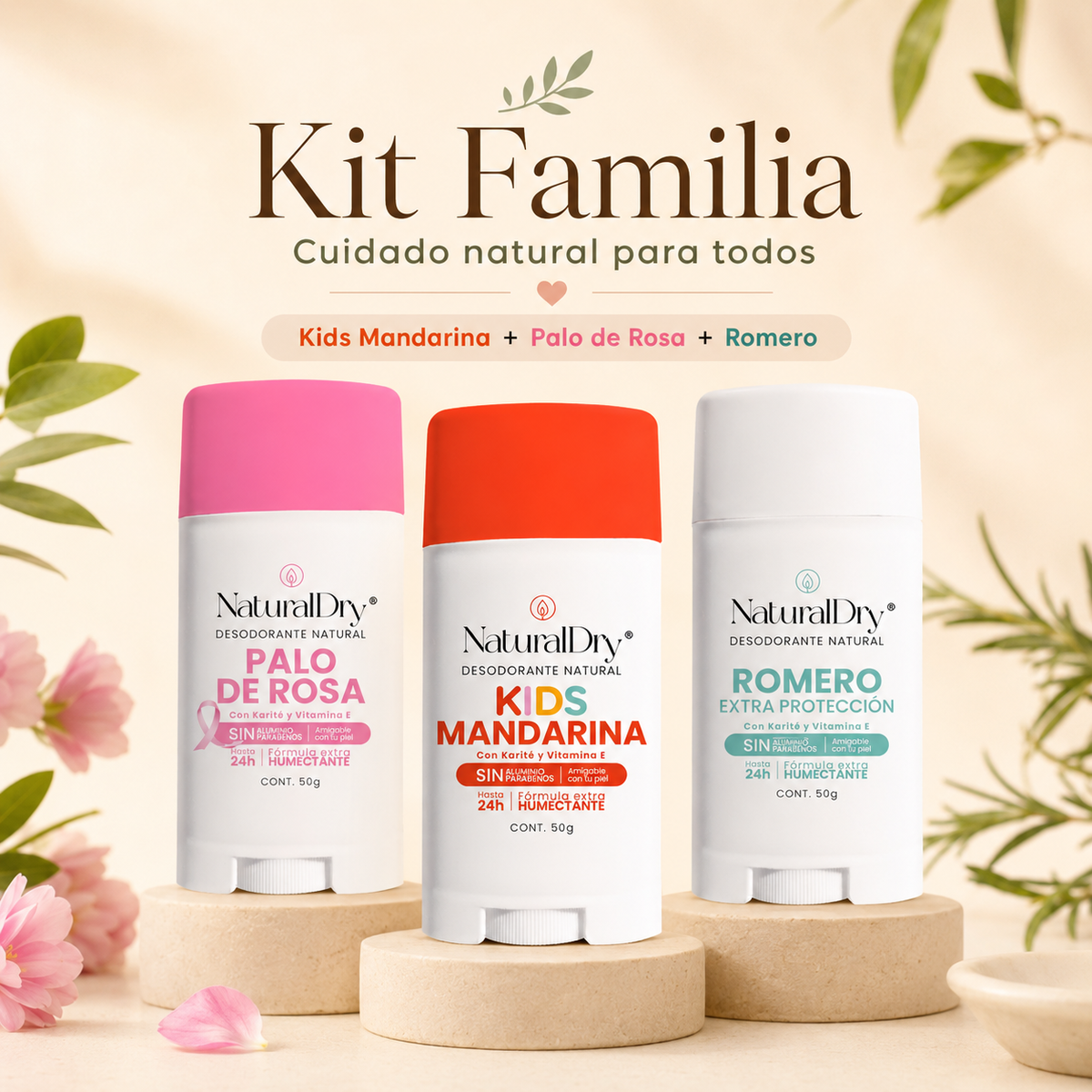 Kit Familia – NaturalDry